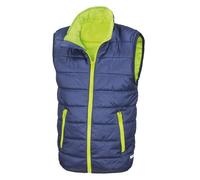 Result Core Chaleco Forro Polar Cremallera Sin Mangas para Niños/Niñas (RW5290)