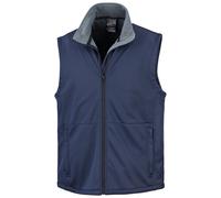Result Core Chaleco Forro Polar de Softshell para Adultos Unisex (PC6742)