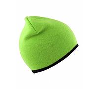 Result Ergebnis RC046 - Gorro Reversible (Talla única), Unisex Adulto, Color Caplime/Black, tamaño Talla única
