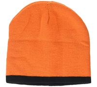 Result Ergebnis RC046 - Gorro Reversible (Talla única), Unisex Adulto, Color Naranja/Negro, tamaño Talla única