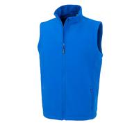 Result Genuine Recycled - Chaleco Forro Polar de Softshell para Hombre
