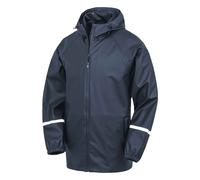 Result Genuine Recycled - Chaqueta Impermeable Prism de PU Polipiel para Hombre