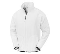 Result Genuine Recycled - Forro Polar para Adultos Unisex (L) (Blanco)