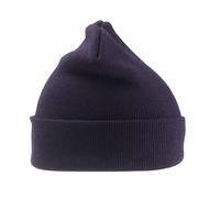 Result - Gorro con aislamiento térmico de acrílico recy azul marino Talla única