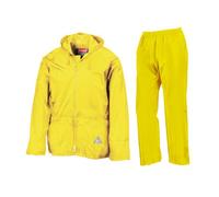 Result Heavyweight Waterproof Jacket & Trouser Set Impermeable, Verde (Lime Green), Medium para Hombre