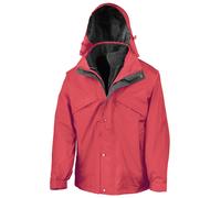 Result hombre 3 en 1 chaqueta de clip cremallera r068x - invierno abrigo imperme