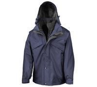 Result hombre 3 en 1 chaqueta de clip cremallera r068x - invierno abrigo imperme