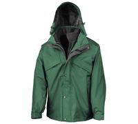 Result hombre 3 en 1 chaqueta de clip cremallera r068x - invierno abrigo imperme