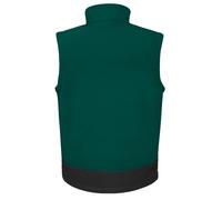 Result mens softshell bodywarmer gliet r123x - cálida impermeable chaqueta