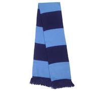 Result Bufanda para aficionados R146X Unisex Azul oscuro y claro Talla única