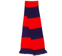 Result R146x - Bufanda para Aficionados, Unisex, R146X, Azul Oscuro y Rojo, Talla única