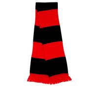 Result Bufanda para aficionados R146x Unisex Rojo/Negro Talla única