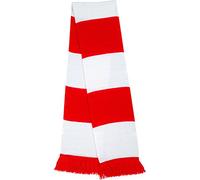 Result Bufanda para aficionados R146X – Unisex Blanco/Marino Talla única