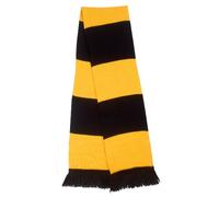 Result R146x Supporters - Bufanda, Mujer Unisex adulto Hombre, Multicolor - Negro / Oro, talla única