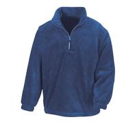 Result R33X Polartherm - Forro polar con cremallera para hombre, azul real, XL