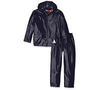 Result Traje con Chaqueta y pantalón Impermeable para niños Heavyweight RE95J, Infantil, Color Azul Marino, tamaño Medium/Size 7/8