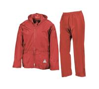 Result Traje Impermeable de Chaqueta y Pantalón para Adultos Unisex (PC7403)