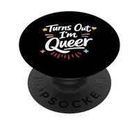 Resulta Que Soy Queer: Sale a la luz el Divertido Orgullo PopSockets PopGrip Adhesivo