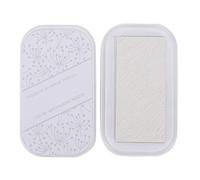 Resultados rápidos, fáciles de usar, almohadilla de tinta de uso de larga duración con rosa flash y ecológica, blanco-luna, amarillo flash para varias superficies, papel, cartón, (UM-8 claro de