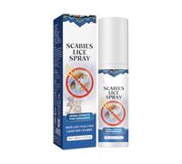 ¡Resultados visibles en 24 horas! - Spray antipiojos de grado clínico, fotos del antes y el después | Elimina liendres y piojos adultos | 30 ml de extracto de hierbas