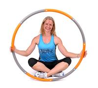ResultSport Aro Hula Hoop Fitness Lastrado Adulto, 1,5kg, 100cm