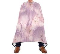 Resumen De Mármol Rosa Barberos Delantal Ligera Barbero Capas Impermeable Capas De Corte Peluqueria Para Niños Peluquería Adulto