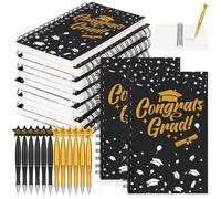 Resurhang 24 Pcs 2026 Graduation Gifts Bulk Inspirational Graduation Notebooks with Motivational Ballpoint Pen Class of 2026 Gifts for College Graduate