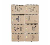 Resurhang 32 Set Teacher Appreciation Gift Bulk Small Inspirational Spiral Notebooks with Pens Teacher Week Thank You Gifts from Students for Graduation Staff Employee Coworker Supplies