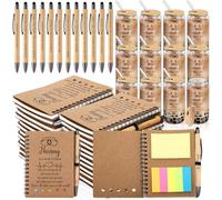 Resurhang 36 Pcs Nurse Appreciation Gifts Inspirational Spiral Notebook Ballpoint Pens 17 oz Clear Glass Cup with Straw and Brush Nurse W raduation Gifts for Nurses Female Nursing Student