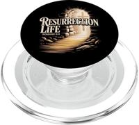 Resurrección Vida Romanos 6:4 Tumba Vacía Cruz Nueva Vida Fe PopSockets PopGrip para MagSafe