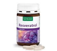 Resveratrol Puro - 250 mg Trans-Resveratrol por Cápsula - 90 Cápsulas Veganas - Potente Antioxidante Natural - Suplemento Antienvejecimiento - 1 al Día