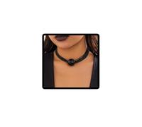Resweky Chunky Geometric Choker Collar Punk Declaración Bola Colgante Collares Cadenas Joyas para Mujeres y Niñas, Tamaño libre, Metal, No aplicable