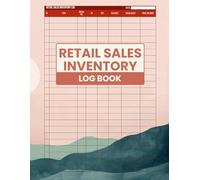 Retail Sales Inventory Log Book