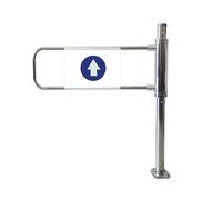 Retail Securi - Puerta para caja registradora, puerta batiente manual de 90°, bloqueo automático, acceso unidireccional, Silver-R, 77 cm, ideal para proteger tiendas