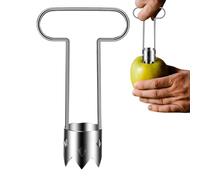 Retainer básico, de pimiento | Herramienta de removedor de carter afilado | Discute 16 cm de tomate, gadget de cocina de acero inoxidable para frutas, verduras
