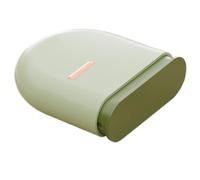 Retainer Case, Pull-out Invisible Grinding Teeth Guard Holder with Ventilation Holes, Portable Braces Storage Box, Large Capacity Retainer for Women, Men, Adults (8.8 x 9.6 x 2.9cm)