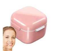 Retainer Cleaner Case, Portable Aligner Case, Denture Storage Container, Mouth Guard Holder, Appliance Case, Hygienic Retainer Case, Aligners Cleaning Case, Compact Retainer Holder, De