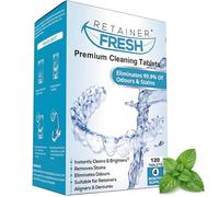 Retainer Fresh, tabletas limpiadoras para retenedores 120