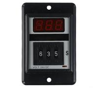 Retardo para temporizador para relé de tiempo para ASY3D 8PIN AC 220V, ajustable para retardo de tiempo de 999S a 999M, adecuado para su uso en sistemas y paneles automatizados (B)