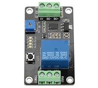 Retardo Temporizador Relé Autobloqueo Retardo Encendido Apagado Interruptor de tiempo Super 555 Temporizador DC 5V/12V/24V con retardo ON, delay OFF, autobloqueo y función de retardo de disparo(DC12V)