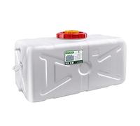 Rete Mimeti Portátil 30 litros Depósito De Agua con Grifo，Contenedor De Almacenamiento De Agua De Plástico Grueso，Cubeta De Almacenamiento Portátil Portátil For Exteriores，Rectangular