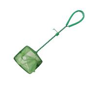 Rete per Acquario- Acquario A Rete per Gamberetti Manico Lungo | Skimmer Quadrato per Acquari | Retino per Acquario Verde | Versatile Rete per Pesciolini Cattura Pesci per Acquari, Stagni E Pisci