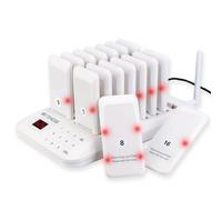 Retekess TD157 Avisador Restaurante, Buscapersonas, 500M, 1-99s Duración de la Llamada, Llamada de Uno a Más, Canal 998, Sistema de Llamadasde usarpara Hoteles, Hospital, Escuela