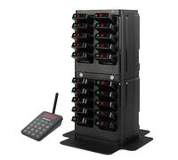 Retekess TD177 Buscapersonas Restaurante, 500M Avisadores Hosteleria, Emparejamiento con Un Toque, IP67, Función de Cuenta Atrás, Sistema de Llamadas para Hotele, Bare, Hospitale (20 Buscapersonas)