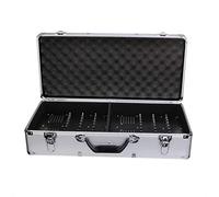 Retekess TT006 Caja de Almacenaje de Estuche de Carga Portátil de 64 Ranuras para Retekess T130 T131 TT106 Sistema Inalámbrico de Guía Turística