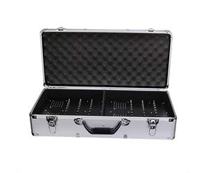 Retekess TT006 Caja de Almacenaje de Estuche de Carga Portátil de 64 Ranuras para Retekess T130 T131 TT106 Sistema Inalámbrico de Guía Turística