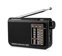 Retekess V117 Radio Portátil Pequeña, Radio Am FM | para Ancianos, Mayores, Uso Diario, AM/FM/SW, Radio Analógica de Bolsillo, Sencilla de Usar