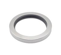 Retén de aceite 65 * 85 * 10 con carcasa de acero inoxidable, labio simple y labio doble, piezas de repuesto for compresor de aire de tornillo(65x85x10 SMLBDBK)