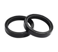 Retén de aceite de horquilla delantera de 49 x 60 x 11 mm for FXCW KAWASAKI KLX400R KLX400 SR(2pcs oil 2pcs dust)