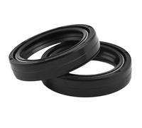 Retén de Aceite para Horquilla Delantera 49 60 11 Compatible con Harley Davidson Fat Bob Low Rider FXDL Custom FXDF EFI FXDLI(Oil Seals)